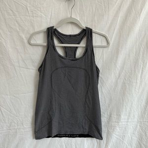 Lululemon Swiftly Tech Striped Racerback- Size 10